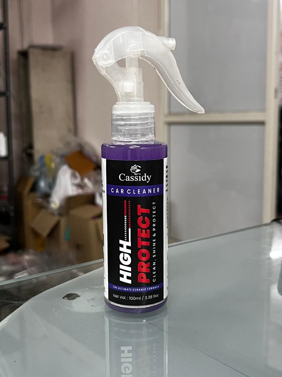 CASSIDY Car Cleaner 100ml (Pack of 2) delivers a high-performance cleaning formula tailored for automotive care. Each 100ml bottle effectively lifts dirt, grease, and contaminants while safeguarding your vehicle’s paint and finish. This pack of two ensures you have ample supply for consistent maintenance, helping to maintain a pristine, showroom-quality appearance. Its easy-to-use formula supports quick application and thorough cleaning, making it an essential product for car enthusiasts and professionals a