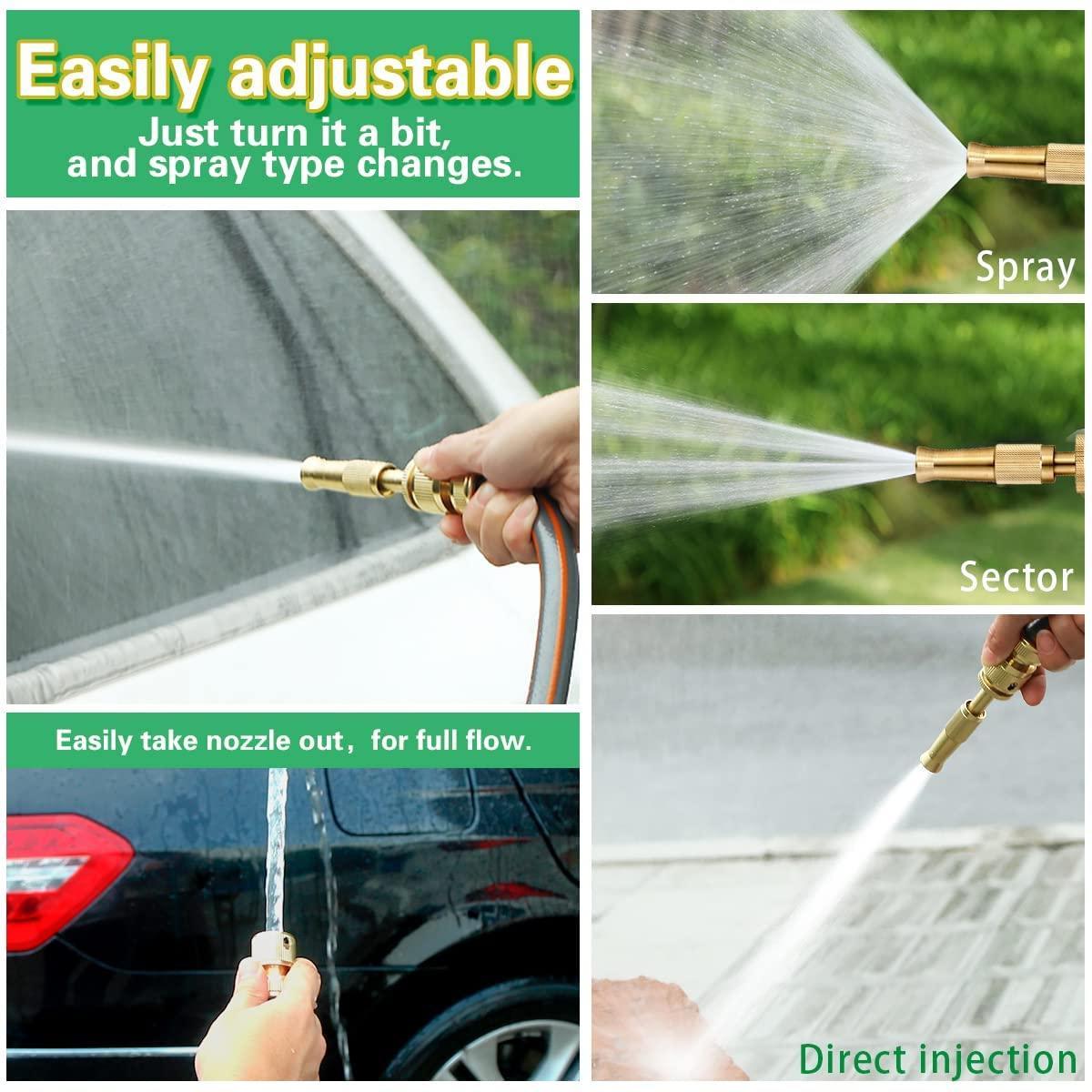The Portable High Pressure Washing Water Nozzle is engineered from premium brass for exceptional durability and corrosion resistance. Designed to deliver a focused, high-pressure water stream, it enhances cleaning efficiency for vehicles, patios, and outdoor surfaces. Its compact, lightweight design ensures easy handling and quick attachment to standard hoses, making it a reliable tool for both professional and residential use. This nozzle offers precise water control, optimizing performance while minimizin