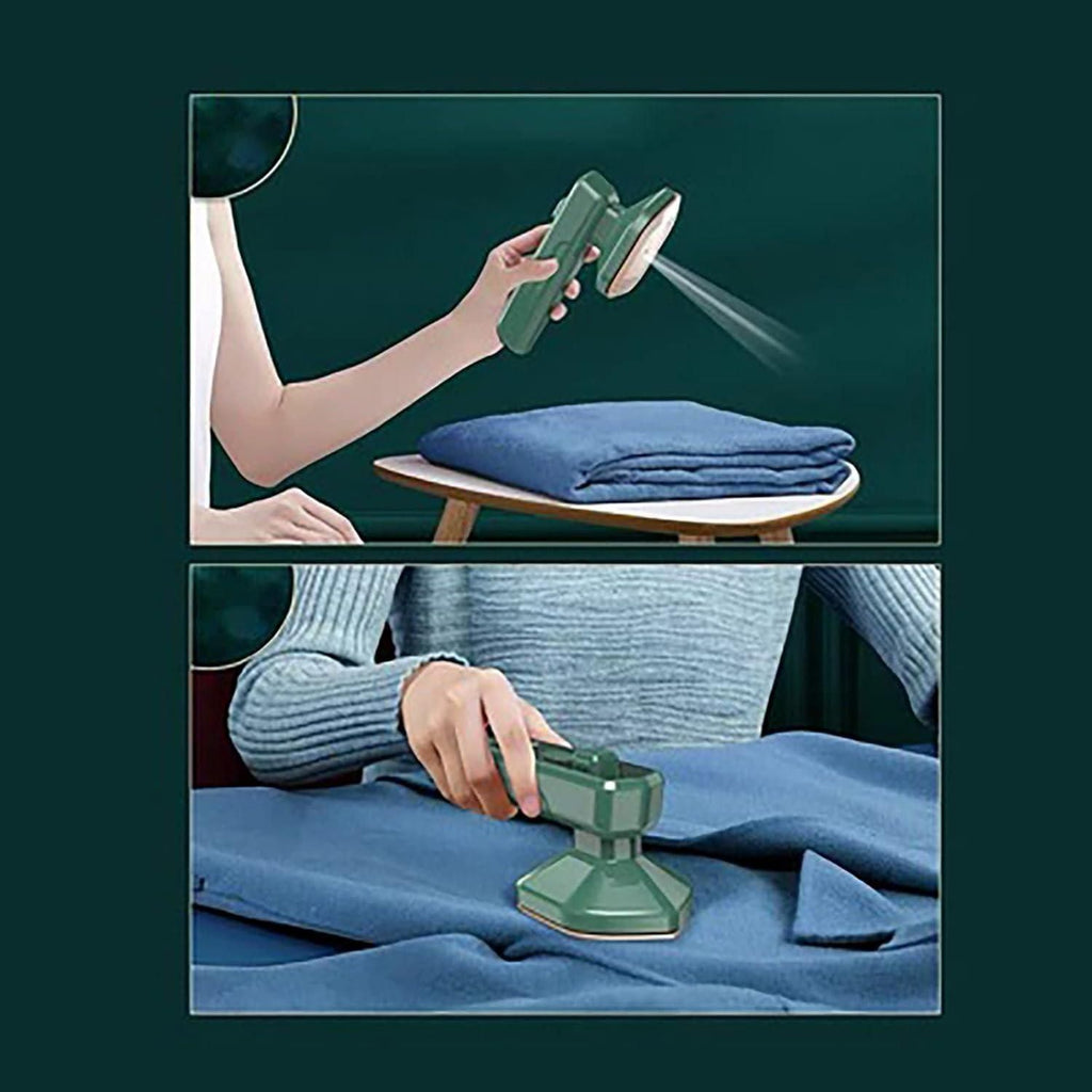 Our Iron-Travel Steamer combines convenience with powerful wrinkle-removing capability. This portable handheld iron is designed for travelers and busy professionals who need crisp, fresh-looking clothes anywhere. Compact enough to fit in your luggage yet effective enough to handle stubborn wrinkles, it's your perfect companion for business trips, vacations, or quick touch-ups at home. We're here to help you look your best, no matter where life takes you.