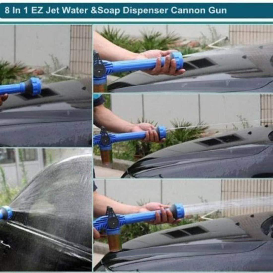 Spray Gun- 8 in 1 Turbo Spray Gun For Gardening, Car & Home Cleaning

Transform your cleaning routine with the 8-in-1 Turbo Spray Gun, engineered for versatile performance across gardening, automotive care, and household cleaning tasks. Its adjustable pressure settings and multiple spray patterns deliver precise water distribution for optimal efficiency. The ergonomic grip reduces hand fatigue during extended use, while the durable construction ensures long-lasting reliability in various environmental condi