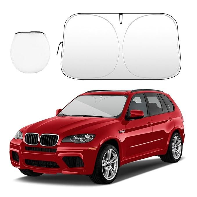 The Folding Car Window Sunshade Cover is designed to provide superior sun protection, reducing heat buildup and shielding your car’s interior from harmful UV rays. Its compact, foldable design allows for quick installation and effortless storage, making it a practical solution for daily use. Engineered for durability and ease of use, this sunshade enhances driving comfort while preserving your vehicle’s interior condition.