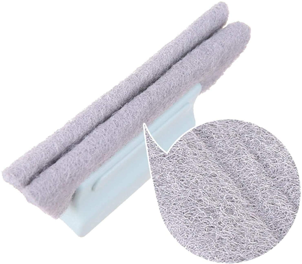 This pack of two multipurpose hand-held window groove cleaning brushes is designed for precise and efficient cleaning of narrow spaces. Their compact size and ergonomic handle allow easy access to window grooves, tracks, and other tight areas, ensuring thorough removal of dust and debris. Durable bristles provide effective scrubbing without damaging surfaces, making these brushes ideal for maintaining cleanliness in hard-to-reach spots with professional results.
