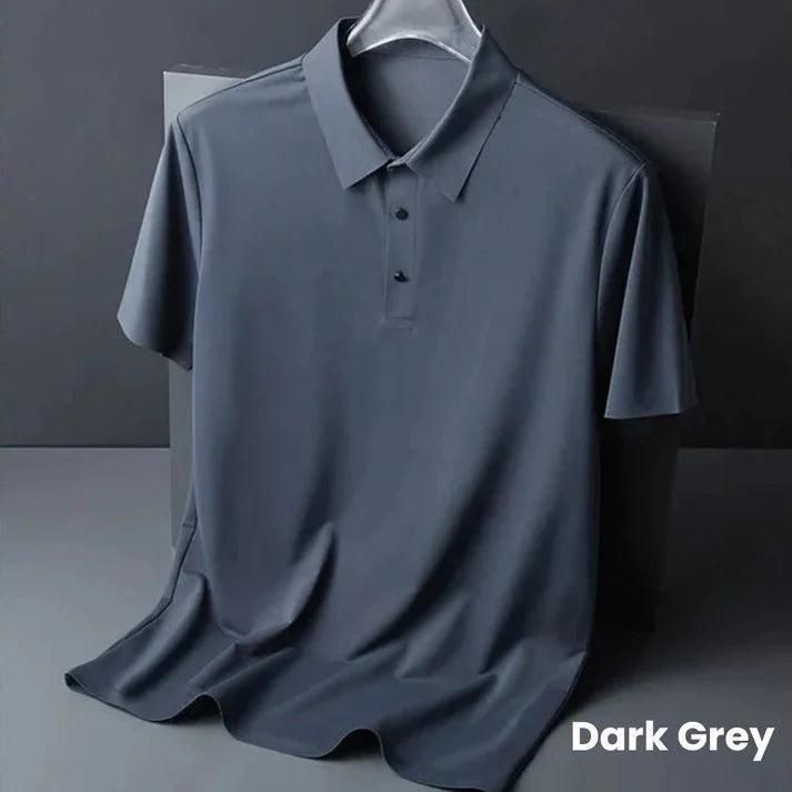 This pack of four Poly Matte Solid Half Sleeves Mens Polo T-Shirts is perfect for any man looking for both style and comfort. Made with a unique poly matte fabric, these shirts provide a sleek and modern look while also offering breathability and moisture-wicking properties. Upgrade your wardrobe with these versatile and practical polo shirts.