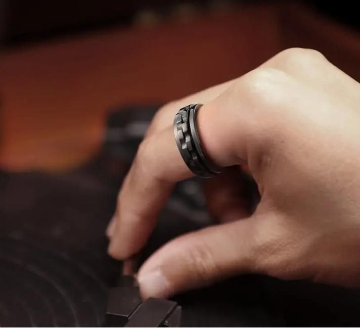 Precision-crafted stainless steel rings designed specifically for men, featuring corrosion-resistant properties and durable construction. This convenient pack of two offers versatile styling options for everyday wear or special occasions. The hypoallergenic material ensures comfort for sensitive skin while maintaining its polished appearance over time.
