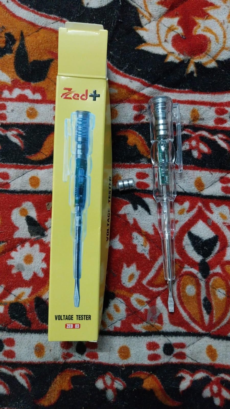 This Multifunction Dual LED AC-DC Tester Pen is your reliable companion for all electrical testing needs. Featuring distinct LED indicators for both AC and DC current detection, it provides clear visual feedback for safer electrical work. Compact and easy to use, this versatile tool helps prevent electrical accidents while offering precise voltage detection. Perfect for professionals and home users who want to ensure electrical safety with confidence.