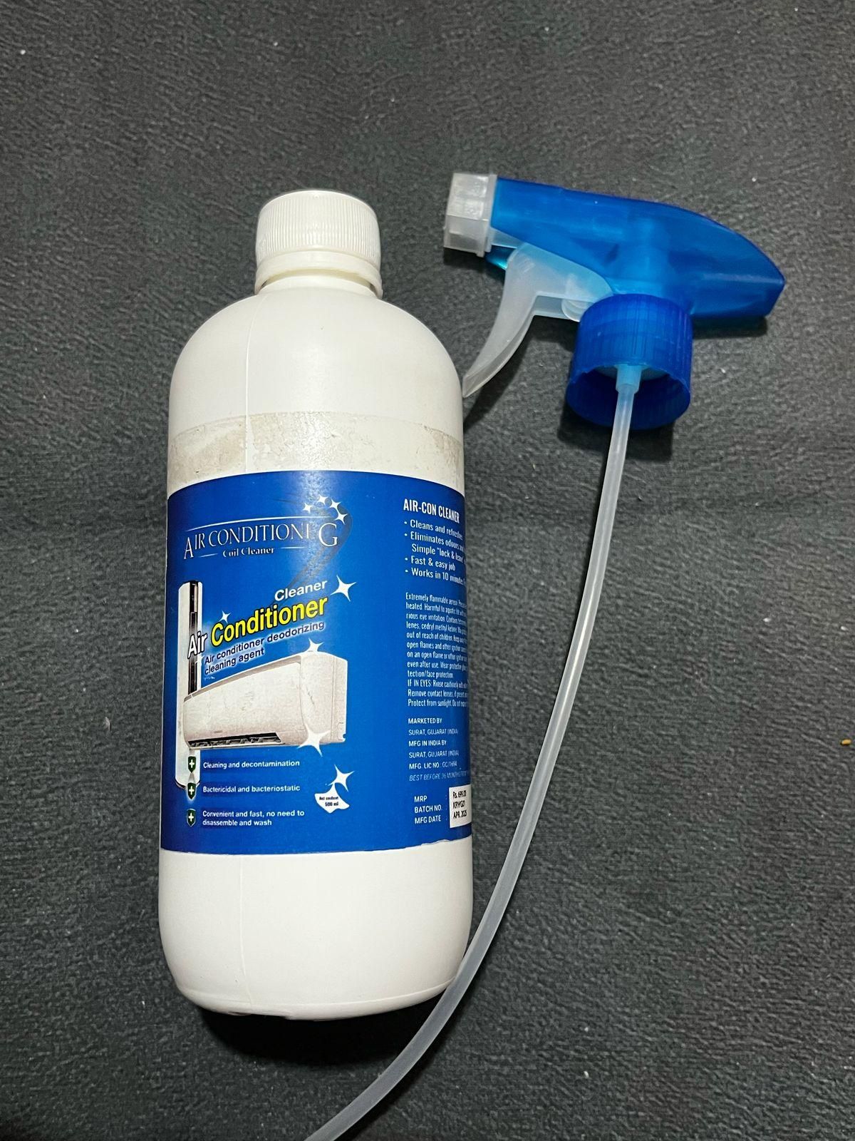 This professional-grade air conditioner cleaning solution comes in two generous 1000ML bottles, providing comprehensive maintenance for your cooling systems. The specialized formula effectively dissolves accumulated dirt, grime, and microbial growth from evaporator coils and internal components. Regular application helps maintain optimal thermal efficiency, extends equipment lifespan, and improves indoor air quality by eliminating allergens and odor-causing particles.