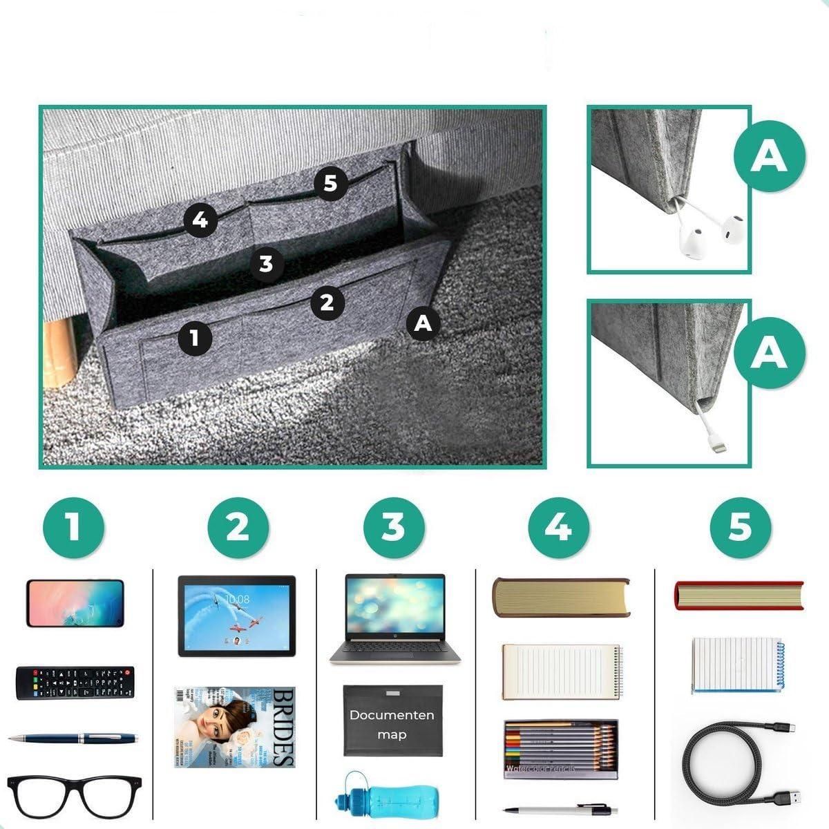 Our Bedside Storage Organizer provides the perfect solution for keeping your nighttime essentials organized and accessible. Designed to fit conveniently beside your bed, this practical organizer holds books, devices, glasses, and more—eliminating clutter and midnight searching. The durable construction and thoughtful design ensure everything you need stays right where you want it, supporting a more peaceful bedroom environment.