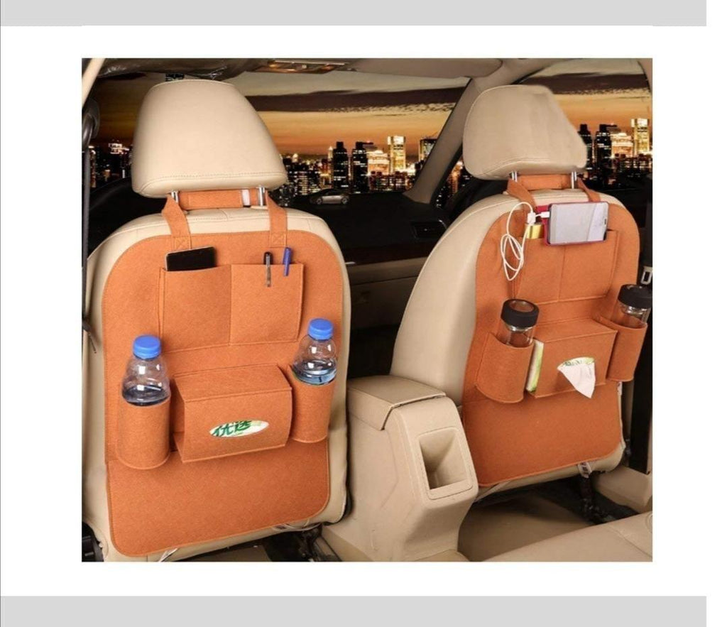 Transform your vehicle's interior with our Compatible Multi-Pocket Seat Back Organizer. Designed with multiple compartments, this versatile storage solution attaches securely to your car's seat back, keeping essentials organized and accessible. Perfect for storing tablets, water bottles, toys, and travel necessities, it helps eliminate clutter while maximizing space. We understand how important it is to maintain order during your journeys, making this organizer an indispensable companion for daily commutes 