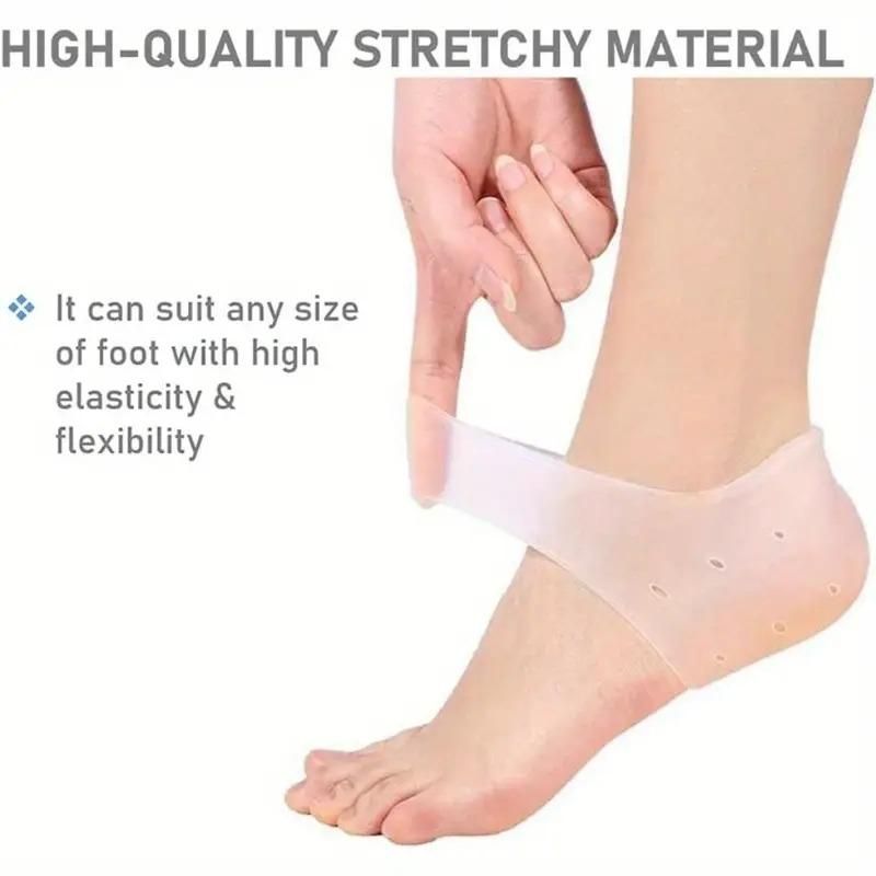 Protect your feet with this expert set featuring 2 pairs of ankle protectors and 1 pair of heel protectors. Designed to provide targeted cushioning and support, these protectors help reduce pressure and prevent discomfort during daily activities or workouts. Ideal for enhancing foot comfort and safeguarding vulnerable areas from friction and impact.