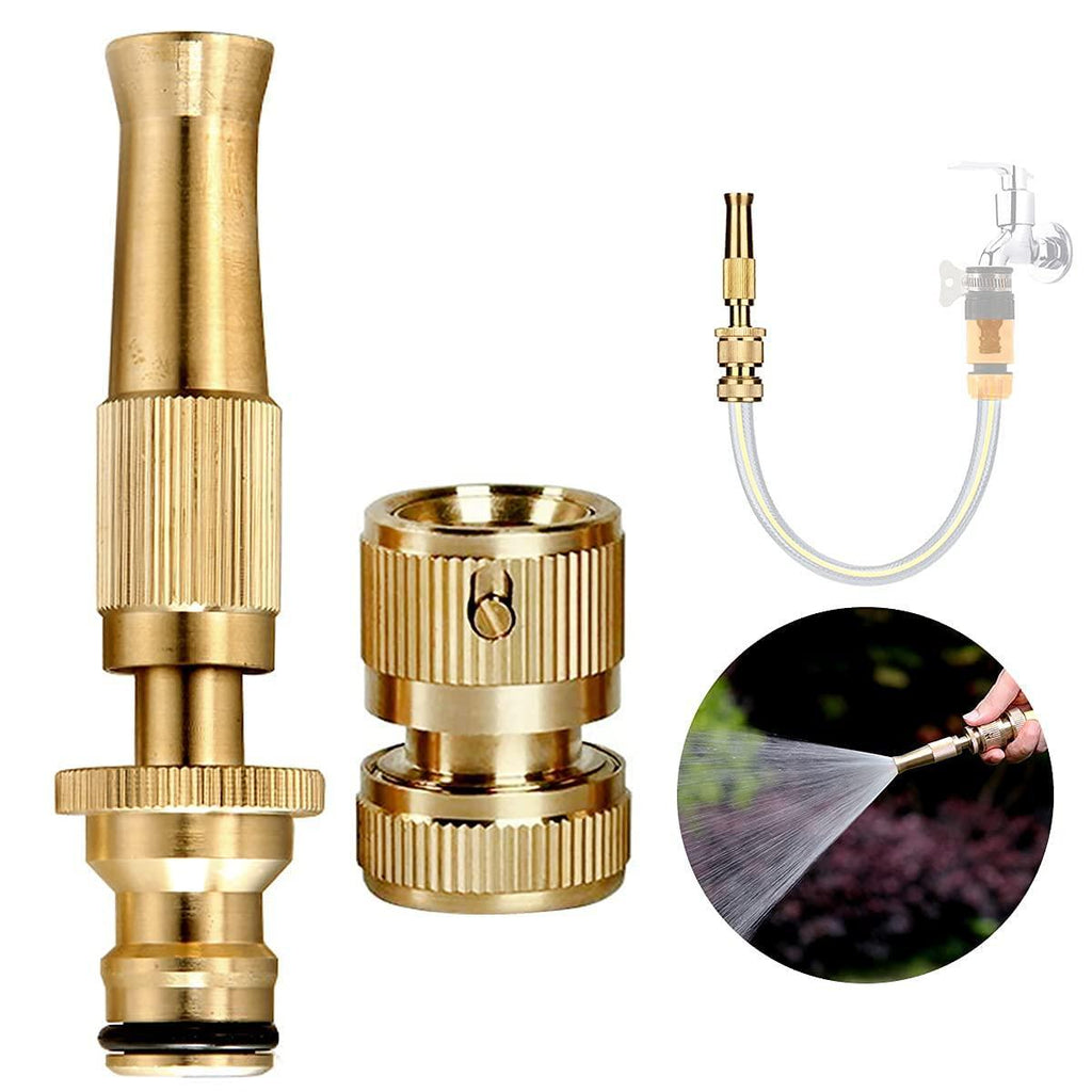 The Portable High Pressure Washing Water Nozzle is engineered from premium brass for exceptional durability and corrosion resistance. Designed to deliver a focused, high-pressure water stream, it enhances cleaning efficiency for vehicles, patios, and outdoor surfaces. Its compact, lightweight design ensures easy handling and quick attachment to standard hoses, making it a reliable tool for both professional and residential use. This nozzle offers precise water control, optimizing performance while minimizin