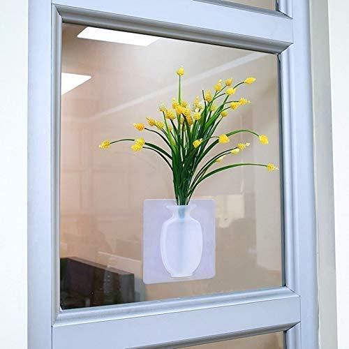 This wall-mounted silicone vase offers a versatile and modern solution for displaying flowers or small plants. Crafted from flexible, durable silicone, it adheres securely to smooth surfaces without the need for drilling or hardware. Its removable design allows easy repositioning and cleaning, making it ideal for enhancing any room with minimal effort. Perfect for adding a touch of greenery in compact spaces, this sticky vase combines functionality with sleek aesthetics for expert-level home decor.