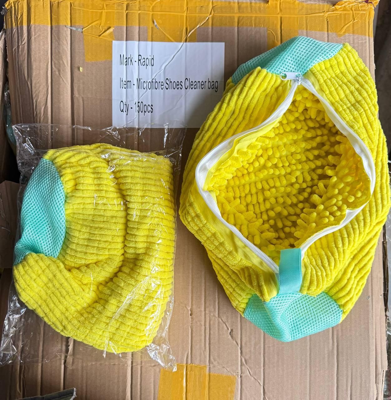 This specialized Shoe Washing Machine Bag provides essential protection for footwear during machine washing. Engineered with high-density mesh construction, it facilitates optimal water flow and detergent penetration while preventing potential damage to both shoes and washing machine components. The reinforced zipper mechanism ensures secure containment throughout the wash cycle, maintaining shoe structure and integrity. Compatible with all standard washing machines and suitable for various footwear types i