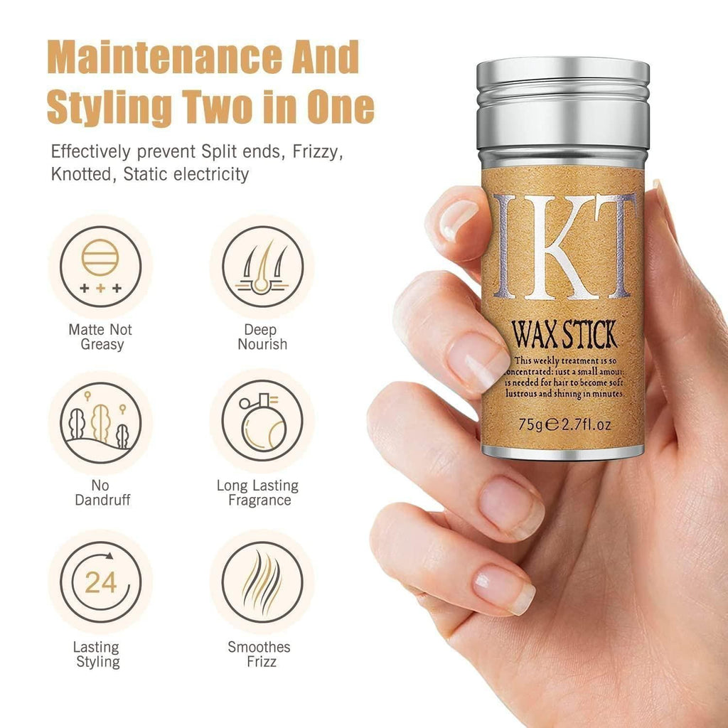 This professional-grade hair wax stick delivers exceptional styling precision with a non-greasy formula. Designed for versatile application, it provides reliable hold while allowing for natural movement and texture. The convenient stick format ensures targeted application without product buildup, making it ideal for creating defined edges, taming flyaways, and maintaining sophisticated styles throughout the day. Perfect for stylists and discerning clients who demand salon-quality results.