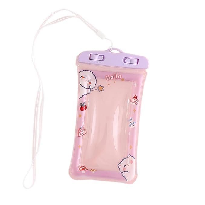 The Universal Cartoon Waterproof Mobile Cover offers reliable protection against water exposure while featuring charming cartoon designs. Crafted to fit a wide range of phone models, this cover ensures your device remains safe from spills, rain, and moisture without sacrificing style. Its durable, waterproof material provides peace of mind during daily use and outdoor adventures, combining practical defense with a fun, personalized look. Ideal for users seeking both functionality and unique aesthetics in a 