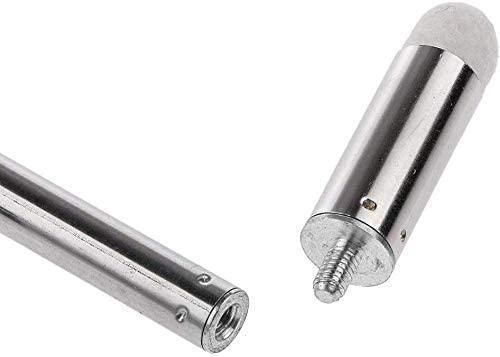 This professional-grade telescopic pointer offers dual functionality as both a presentation tool and self-defense stick. Featuring a durable metal construction with an extendable and retractable design, it provides convenient portability while maintaining structural integrity. The ergonomic grip ensures comfortable handling during extended use, making it ideal for educators, presenters, and individuals seeking a discreet security option.