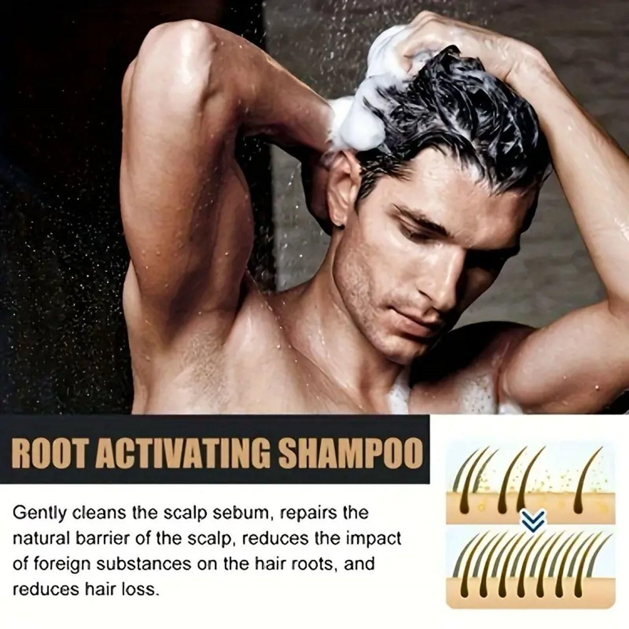 This clinically-tested Root Activating Shampoo harnesses potent natural compounds to revitalize hair follicles and enhance cellular regeneration. The proprietary blend of botanical extracts targets the scalp microbiome, optimizing conditions for robust hair growth while strengthening existing strands from root to tip. This dual-pack provides a full 200ml of concentrated formula, sufficient for approximately 60 applications when used as directed for maximum efficacy.
