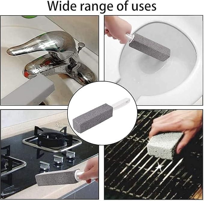 This professional-grade set of two metal toilet cleaner brushes features ergonomic handles for optimal control during cleaning. The durable metal construction resists corrosion and maintains bristle integrity for extended use. Designed to effectively remove stains and bacteria from toilet bowls, these brushes reach under rims and other difficult areas with precision, ensuring comprehensive sanitation with minimal effort.