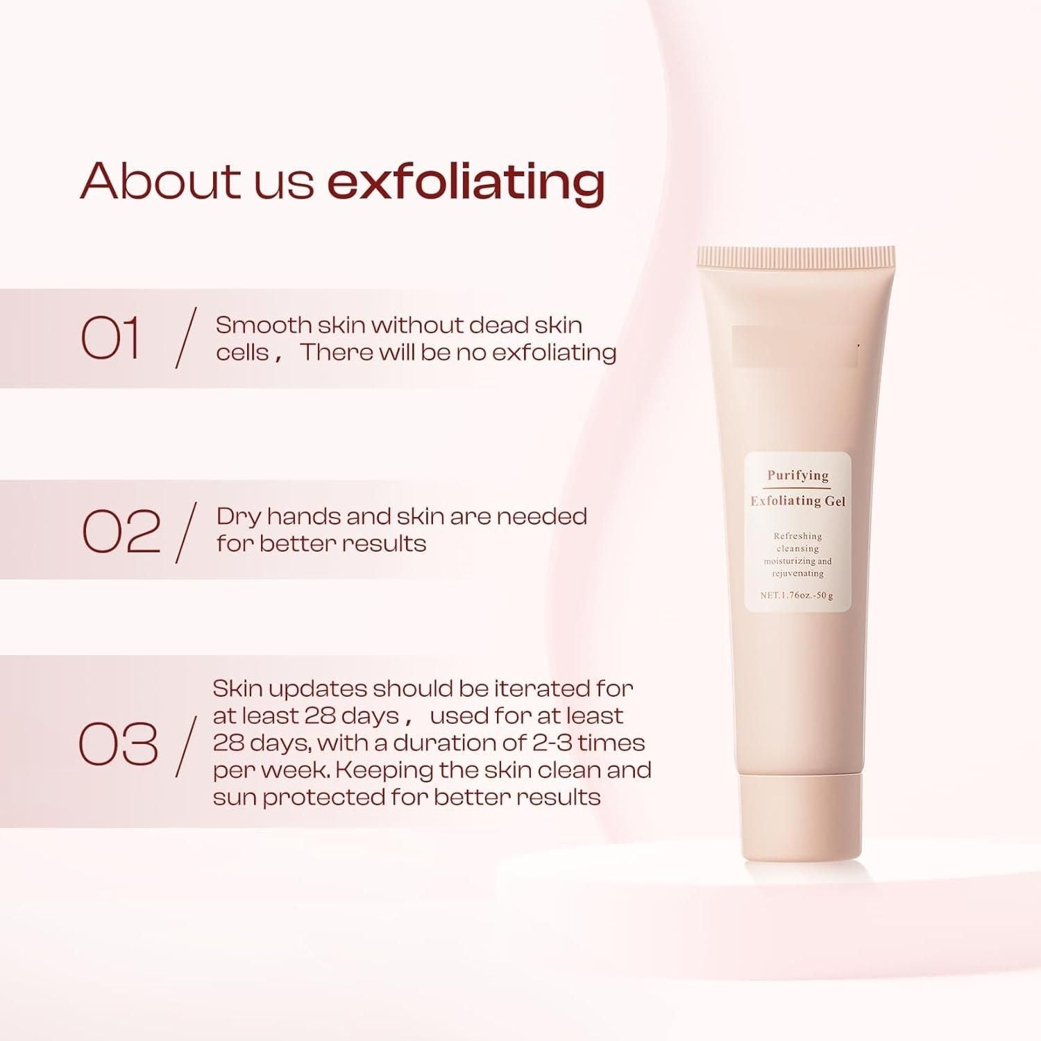 This clinically-formulated purifying exfoliant gel employs specialized micro-particles to effectively remove impurities and dead skin cells. The dual-pack configuration provides extended treatment capability, optimizing skin renewal cycles. Regular application reveals a refined complexion with minimized pore appearance while maintaining essential dermal hydration. Ideal for those seeking professional-grade exfoliation with consistent, measurable results.