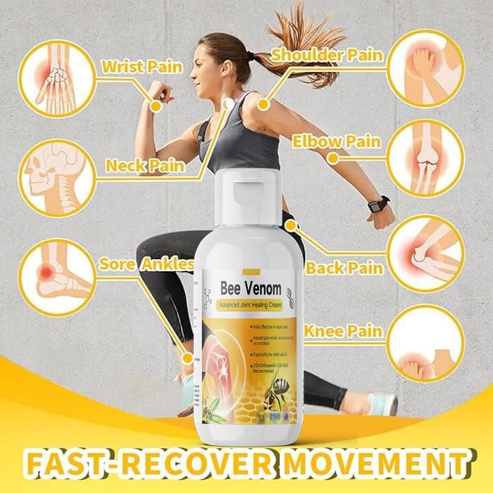 This clinically formulated joint healing cream harnesses the therapeutic properties of bee venom to target inflammation and alleviate joint discomfort. Each value pack includes two 400-gram containers, ensuring comprehensive treatment longevity. The advanced formula penetrates deep into affected tissues, stimulating blood circulation and promoting cellular repair mechanisms. Particularly effective for chronic joint conditions, sports injuries, and age-related joint deterioration.