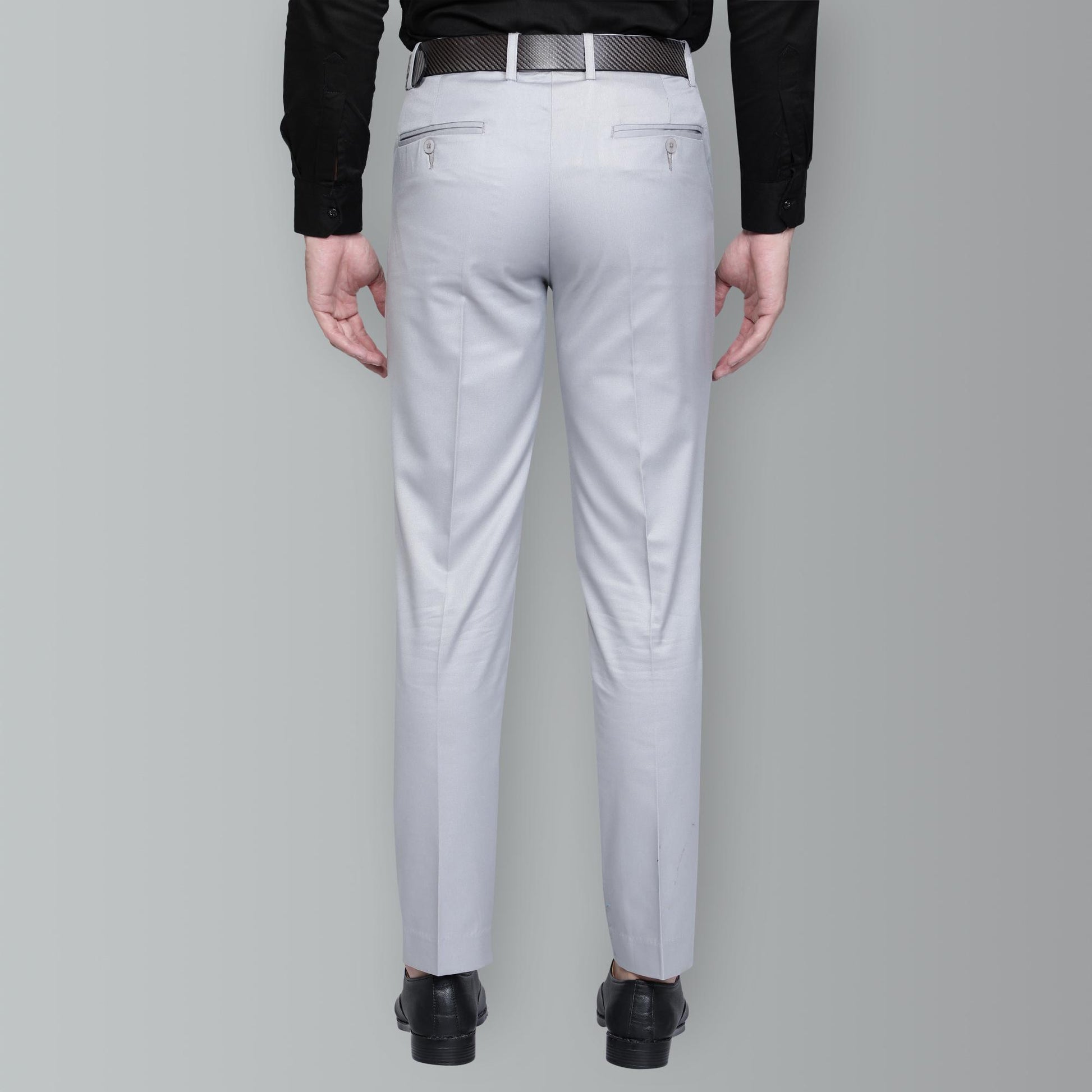 These men's cotton formal trousers are a must-have for any business wardrobe. Made from high-quality cotton, they provide comfort and durability for long work days. The classic design and professional appearance make them suitable for any formal setting. Upgrade your work attire with these versatile trousers.