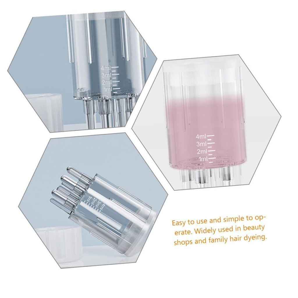 The Scalp Applicator Deep Root Comb features precision-engineered tines that deliver hair treatments directly to the follicular level. This specialized tool facilitates optimal absorption of serums and oils while stimulating microcirculation across the scalp. The ergonomic design ensures controlled application, minimizing product waste and maximizing therapeutic benefits for various scalp conditions and hair restoration protocols.