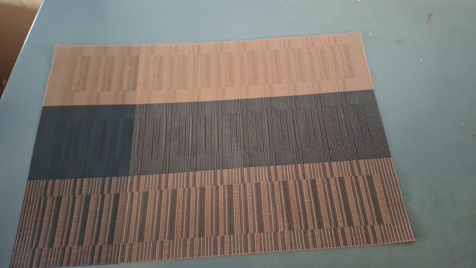 Designed with precision, our Table Mat Brown & Black (Pack of 4) offers superior table protection against heat, scratches, and spills. The dual-tone color scheme complements diverse interior aesthetics while the premium construction ensures longevity. These mats feature non-slip backing for stability and are easily cleanable, making them an essential addition to both casual family meals and formal dining occasions.