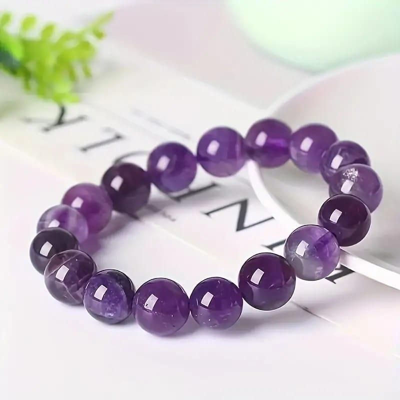 Elevate your accessory collection with our Stretchable Handmade Natural Crystal Stone Bracelets. Each pack contains two meticulously crafted bracelets featuring genuine natural crystal stones. The stretchable design ensures comfortable wear while accommodating various wrist sizes. These versatile pieces complement both casual and formal attire, making them perfect for daily wear or special occasions.