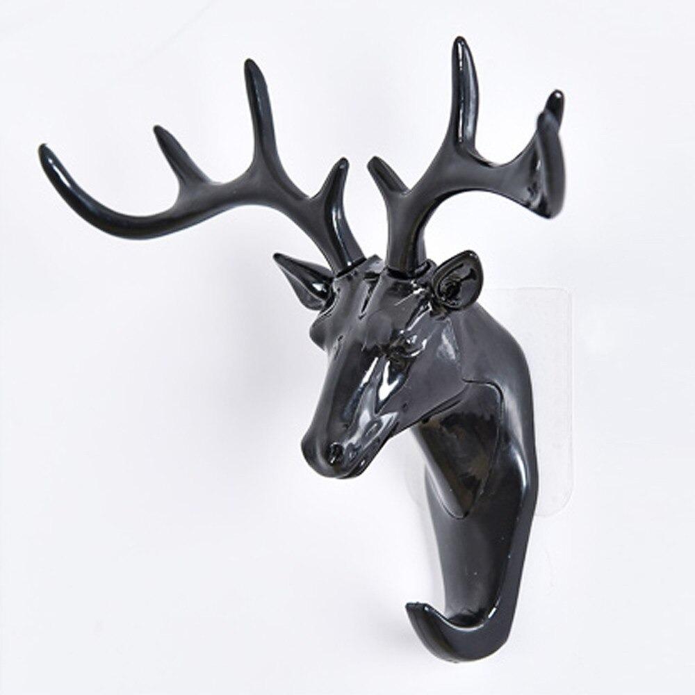 The Self Adhesive Deer Head Hanging Hook combines elegant design with practical functionality. Easy to install without drilling, this hook adheres securely to smooth surfaces, providing a reliable spot to hang keys, light bags, or decorative items. Its unique deer head shape adds a refined touch to any room, making it both a stylish and efficient organizational accessory. Ideal for enhancing your home or office space with minimal effort.