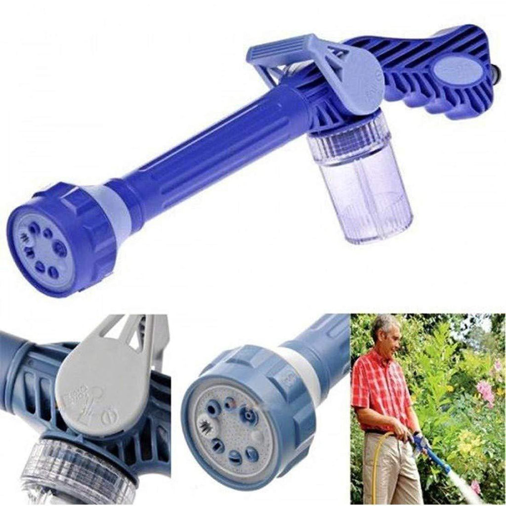 Spray Gun- 8 in 1 Turbo Spray Gun For Gardening, Car & Home Cleaning

Transform your cleaning routine with the 8-in-1 Turbo Spray Gun, engineered for versatile performance across gardening, automotive care, and household cleaning tasks. Its adjustable pressure settings and multiple spray patterns deliver precise water distribution for optimal efficiency. The ergonomic grip reduces hand fatigue during extended use, while the durable construction ensures long-lasting reliability in various environmental condi