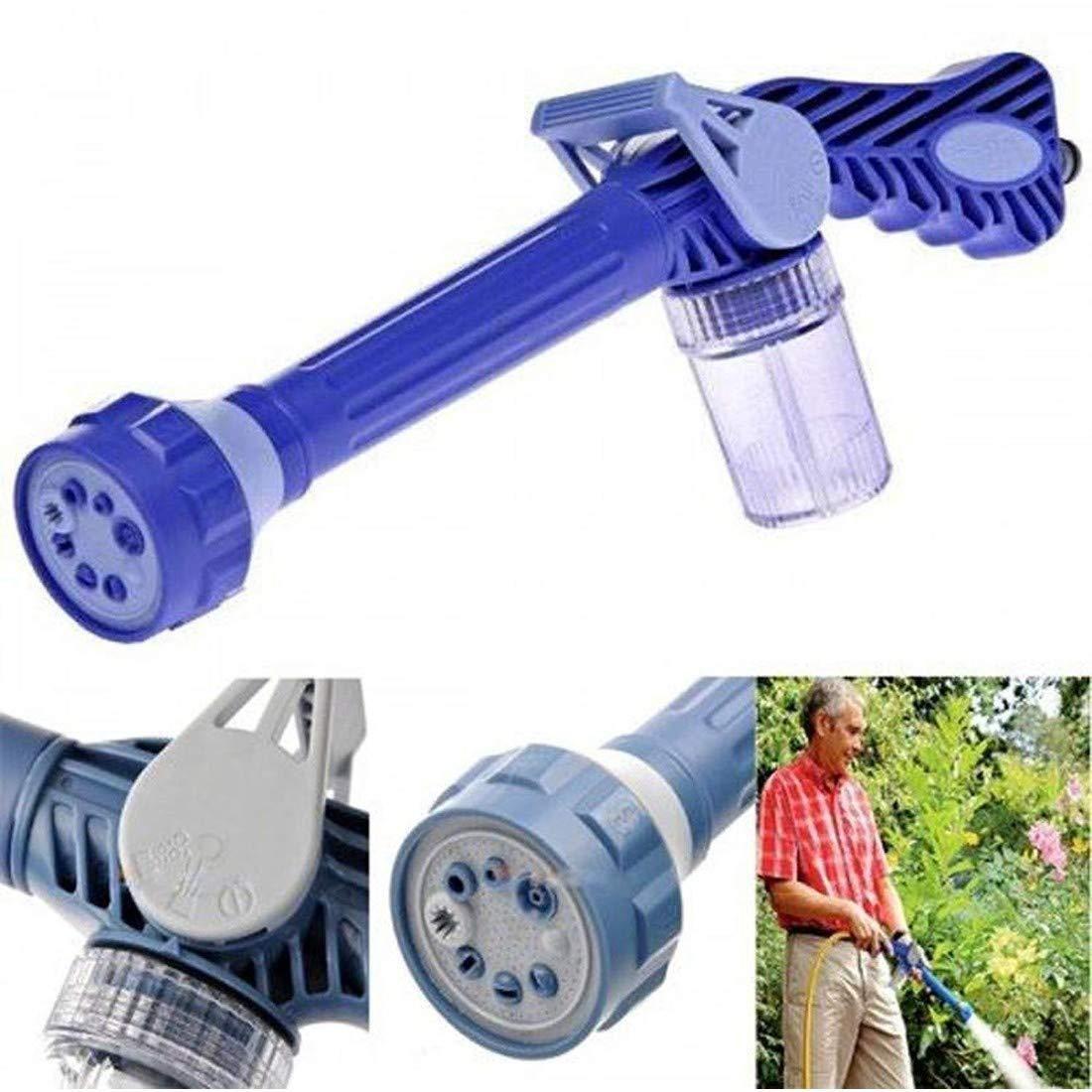 Spray Gun- 8 in 1 Turbo Spray Gun For Gardening, Car & Home Cleaning

Transform your cleaning routine with the 8-in-1 Turbo Spray Gun, engineered for versatile performance across gardening, automotive care, and household cleaning tasks. Its adjustable pressure settings and multiple spray patterns deliver precise water distribution for optimal efficiency. The ergonomic grip reduces hand fatigue during extended use, while the durable construction ensures long-lasting reliability in various environmental condi