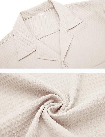 Introducing our Men's Knit Stylish Half Sleeve Shirt in Beige, made with quality materials and innovative design. Enjoy a comfortable fit and stylish look with this versatile shirt. Perfect for any occasion and easy to dress up or down. Upgrade your wardrobe with this must-have staple piece.