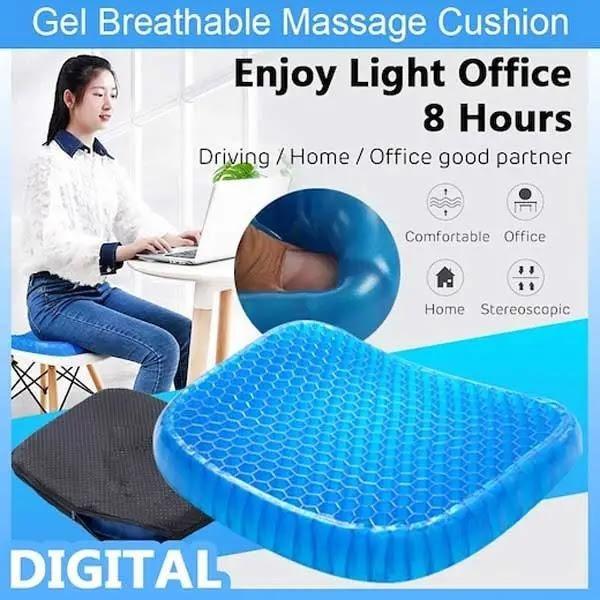 The EGG SITTER SUPPORT CUSHION utilizes innovative gel-grid technology to provide therapeutic relief for pressure points. Its orthopedic design promotes proper spinal alignment while absorbing impact, making it ideal for individuals with sciatica, tailbone pain, or recovering from surgery. The durable, hypoallergenic material maintains its shape through prolonged use and features a non-slip base for stability on any seating surface.
