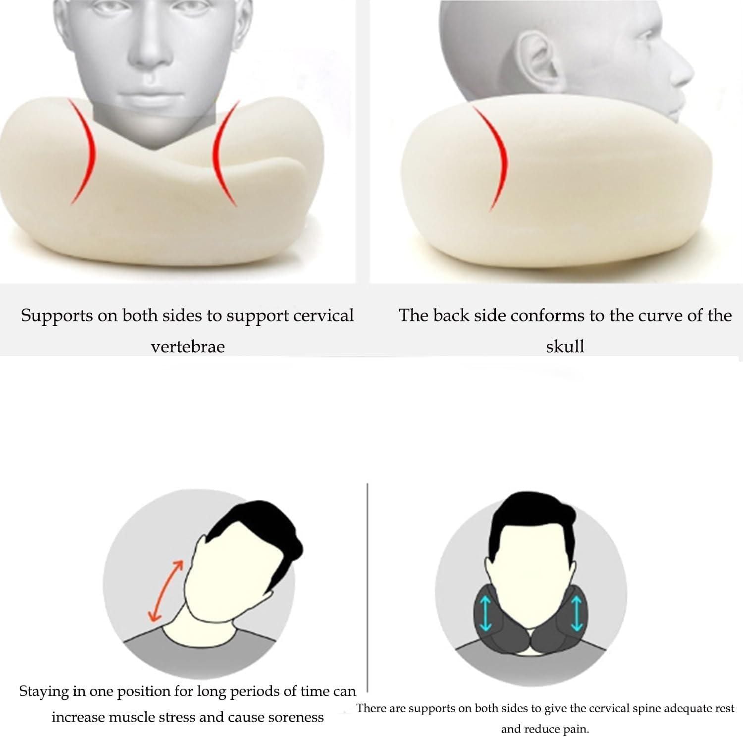 The Wander Plus Travel Neck Pillow delivers optimal cervical support through its anatomically-designed contours and responsive memory foam core. Its moisture-wicking, hypoallergenic cover maintains comfort during extended travel periods, while the adjustable toggle closure ensures a personalized fit. Compressing to 1/4 of its size when not in use, this thoughtfully engineered travel essential promotes proper spinal alignment to minimize travel-related discomfort.