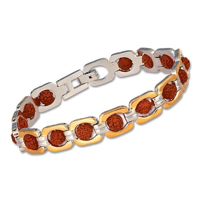 Rudraksha Bracelet for Men & Women

Experience the spiritual power of our authentic Rudraksha Bracelet, meticulously crafted for both men and women. This sacred accessory combines traditional Vedic significance with contemporary design, offering protective energies while balancing chakras. Each bead is carefully selected for its quality and energetic properties, making it an ideal companion for meditation, spiritual practices, or everyday wear. Suitable for all wrist sizes with durable elastic threading.