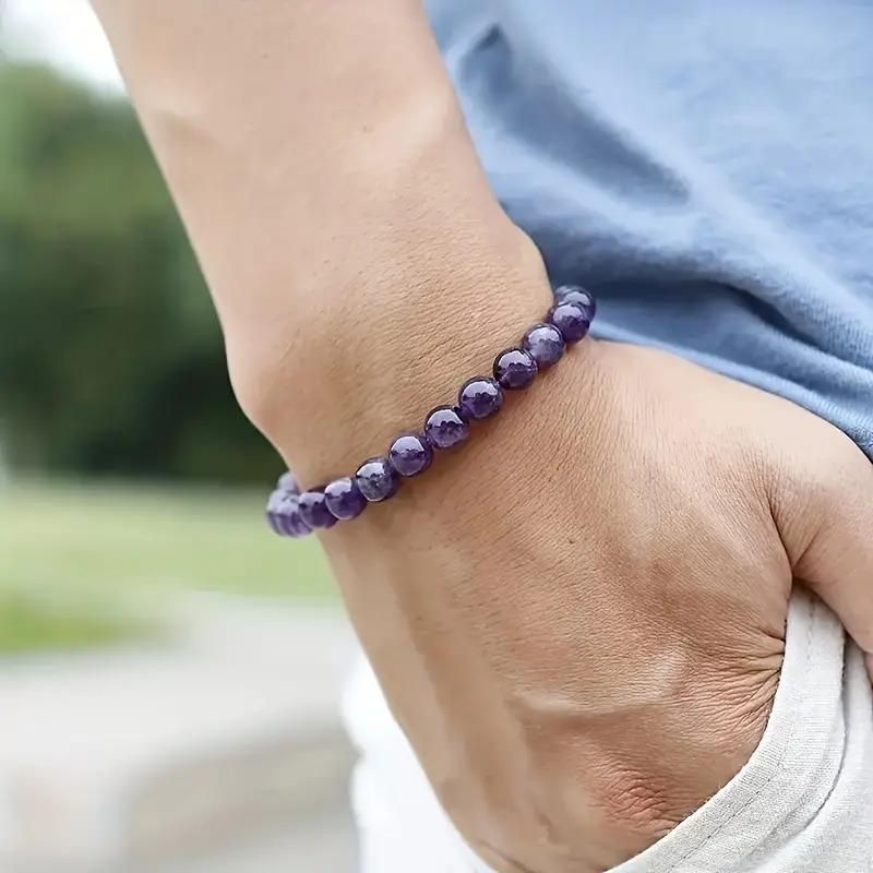 Elevate your accessory collection with our Stretchable Handmade Natural Crystal Stone Bracelets. Each pack contains two meticulously crafted bracelets featuring genuine natural crystal stones. The stretchable design ensures comfortable wear while accommodating various wrist sizes. These versatile pieces complement both casual and formal attire, making them perfect for daily wear or special occasions.