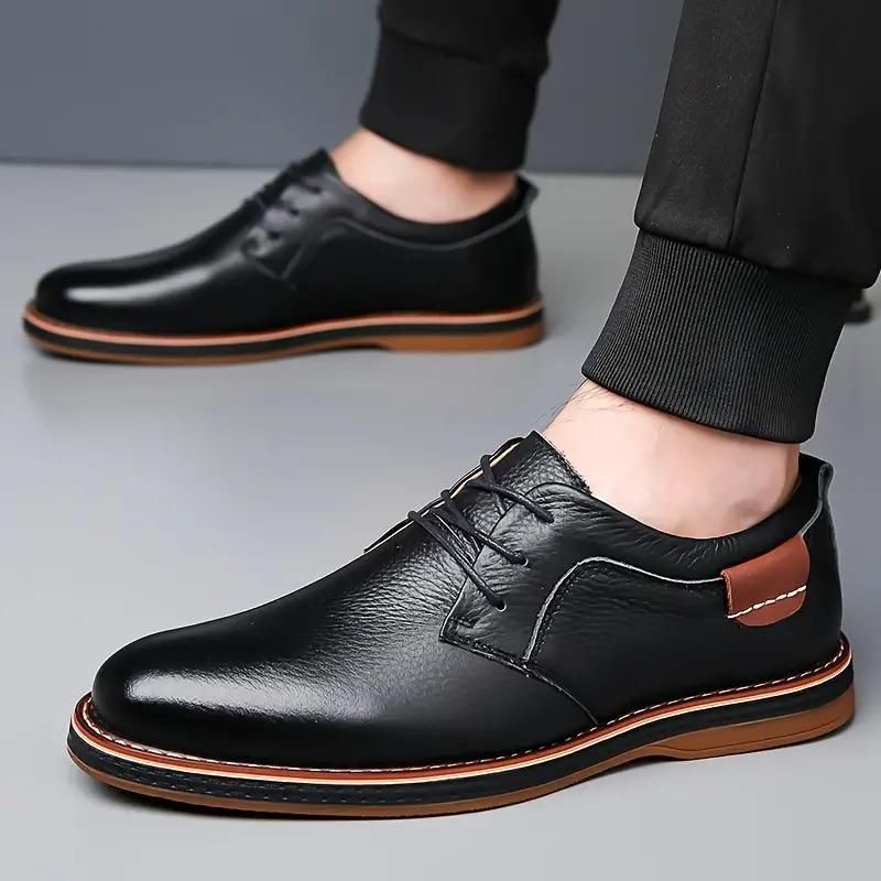Upgrade your shoe collection with our Men's Derby Party Lace Up Casual Shoes. Crafted with high-quality materials, these shoes offer durability and comfort. Perfect for any formal or casual occasion, these lace-up shoes are a must-have for any stylish man. Make a statement with these timeless and versatile shoes.