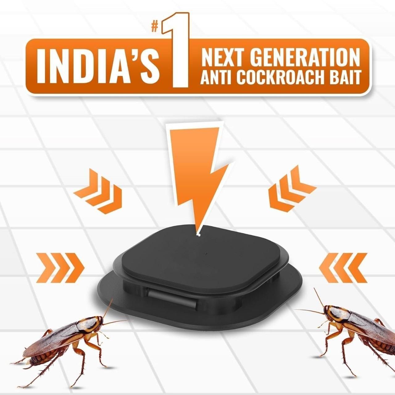Our Anti Cockroach Station delivers professional-grade pest control with six strategically designed bait traps. The advanced formula attracts cockroaches to consume the bait, which they then carry back to their colonies, eliminating entire populations. These discreet stations target hard-to-reach areas where cockroaches breed and hide, providing continuous protection for up to three months. Ideal for comprehensive household pest management.