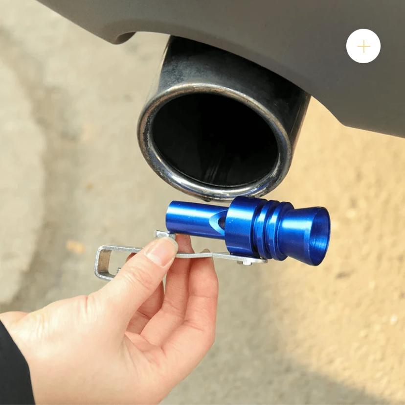 This Sound Simulator Turbo Whistle is a precision-engineered accessory designed to mimic the distinctive turbocharger sound on your vehicle. Easily installed on the exhaust pipe or muffler, it delivers an authentic turbo sound effect without any engine modifications. Crafted for durability and compatibility with most cars, this device enhances your vehicle’s auditory presence, providing a sporty and dynamic driving experience.