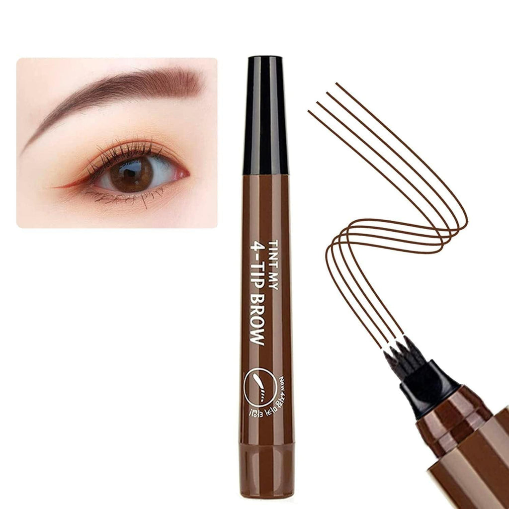 This professional-grade Waterproof 4 Points Microblading Eyebrow Pen features a precision micro-fork tip applicator that creates natural-looking hair strokes with exceptional accuracy. The smudge-resistant, waterproof formula delivers long-lasting definition that withstands humidity, perspiration, and daily activities. Achieve salon-quality microblading results at home with minimal effort and maximum precision.