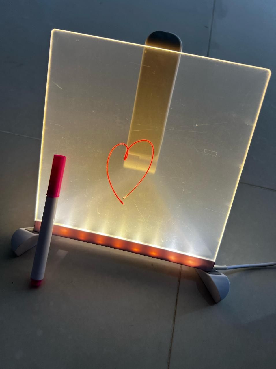 The 3D LED Light Glass Acrylic Writing Pad merges advanced illumination technology with practical functionality. Featuring precision-engineered acrylic construction, this writing surface utilizes edge-lit LED technology to provide optimal visibility in any environment. The transparent design creates a floating text effect while maintaining structural integrity for daily use. Ideal for professionals requiring both technical performance and aesthetic sophistication in their workspace tools.