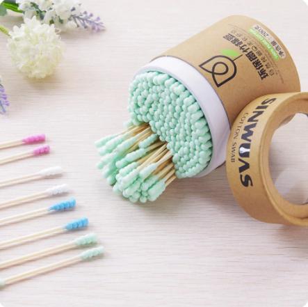 These cotton swabs feature 200 soft wood sticks with tightly wound cotton tips, designed for precise and gentle use. Ideal for personal hygiene, makeup application, and delicate cleaning tasks, their sturdy wooden stems provide better control and durability compared to plastic alternatives. Perfect for professionals and everyday use alike, these swabs ensure effective and hygienic care with every application.