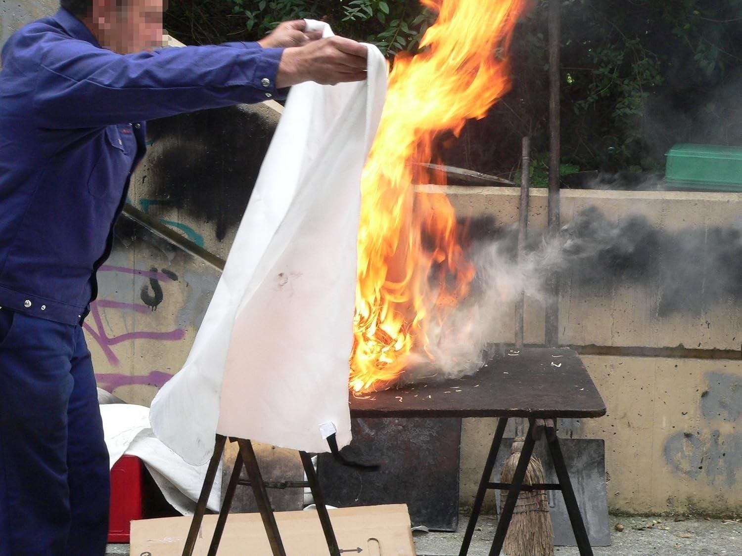 The Rich Bells Soft Case Fire Blanket delivers professional-grade fire suppression in a user-friendly design. Constructed with advanced heat-resistant fibers, this emergency tool effectively smothers flames by cutting off oxygen supply. The soft case ensures quick access and deployment during critical situations, making it an indispensable safety asset for residential kitchens, workshops, and commercial environments where immediate fire containment is essential.