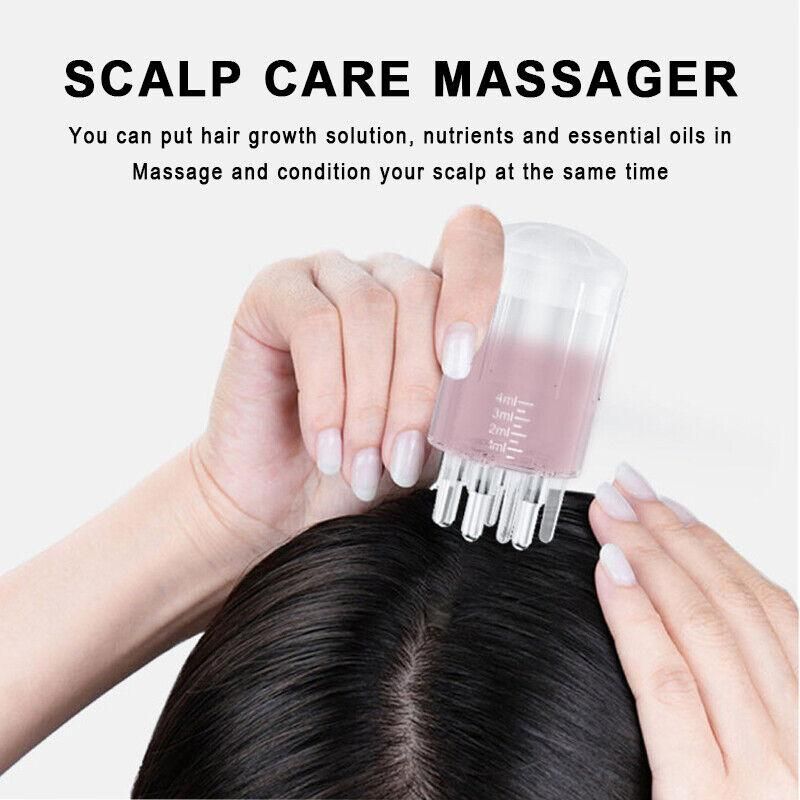 The Scalp Applicator Deep Root Comb features precision-engineered tines that deliver hair treatments directly to the follicular level. This specialized tool facilitates optimal absorption of serums and oils while stimulating microcirculation across the scalp. The ergonomic design ensures controlled application, minimizing product waste and maximizing therapeutic benefits for various scalp conditions and hair restoration protocols.