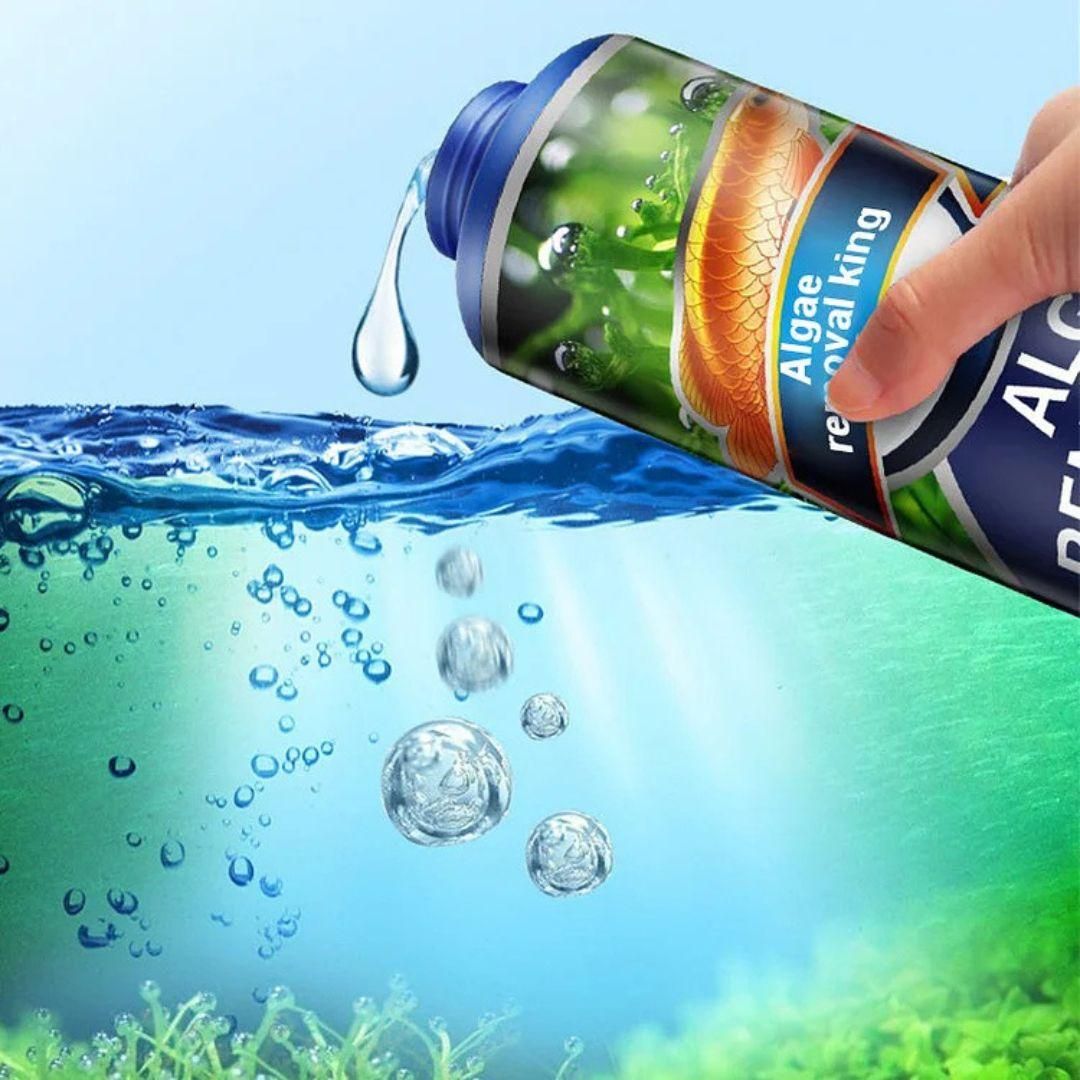This Algae Remover Pack of 2 is designed to effectively eliminate green algae and moss from fish tanks and ponds. Its powerful algaecide formula helps maintain clear water, enhancing the aquatic environment for fish and plants. Suitable for both freshwater and ornamental ponds, it controls algae growth efficiently, promoting healthier water conditions and improved visibility. Ideal for aquarists seeking a reliable solution to keep their aquatic habitats clean and balanced.