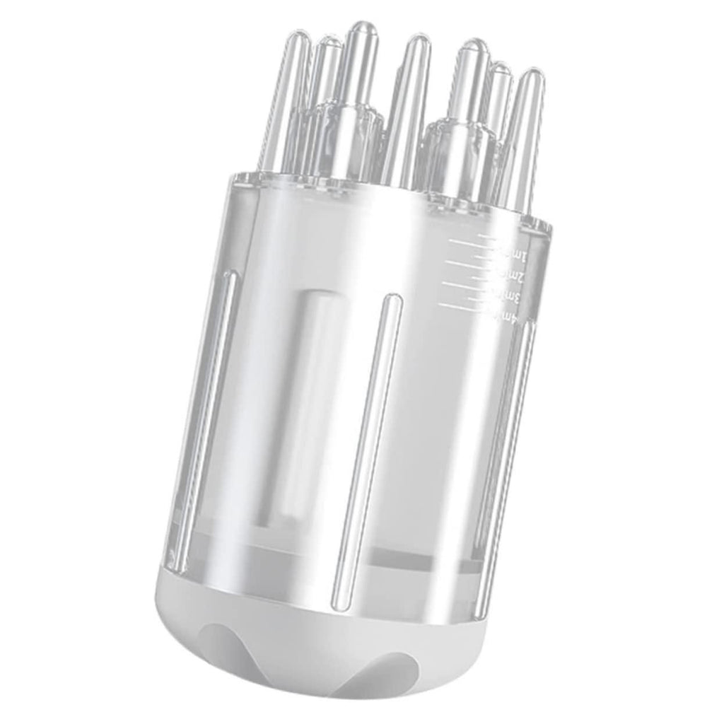 The Scalp Applicator Deep Root Comb features precision-engineered tines that deliver hair treatments directly to the follicular level. This specialized tool facilitates optimal absorption of serums and oils while stimulating microcirculation across the scalp. The ergonomic design ensures controlled application, minimizing product waste and maximizing therapeutic benefits for various scalp conditions and hair restoration protocols.