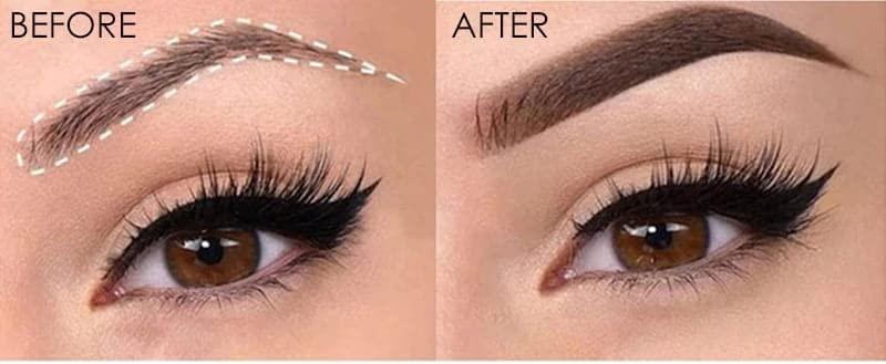 Define your brows with precision using our Hairline Stamp Eyebrow Shadow stick. This innovative tool creates natural-looking, symmetrical eyebrows in seconds. The dual-ended design features a stamp for creating the perfect arch and a precision tip for filling in sparse areas. Waterproof formula ensures long-lasting wear throughout your day.
