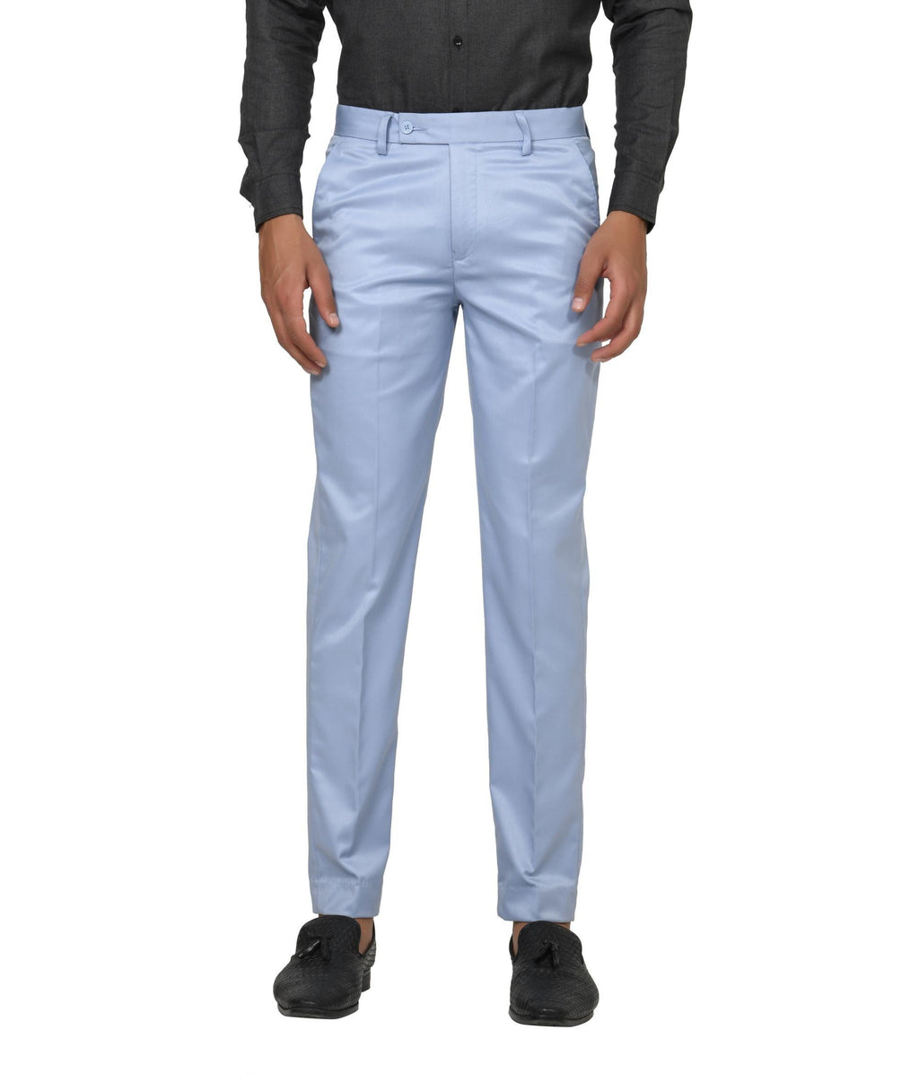 Expertly designed for the modern man, these poly-viscose formal trousers are the ultimate combination of style and comfort. The high-quality fabric drapes effortlessly and offers a professional look, while the blend of materials ensures durability and easy care. Upgrade your formal wardrobe with these must-have trousers.