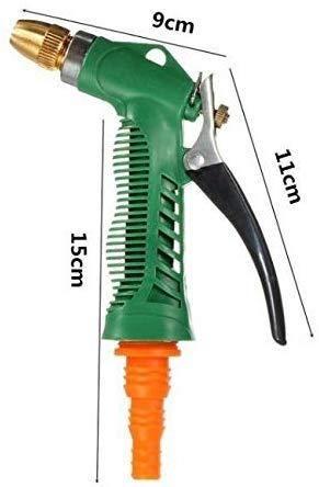 Spray Gun-Water Spray Gun for Car,Bike, & Gardening

This professional-grade water spray gun delivers versatile performance for automotive detailing and garden maintenance. Featuring adjustable pressure settings and an ergonomic grip, it ensures precise water distribution for effective cleaning of vehicles and efficient plant watering. Constructed with durable materials to withstand regular use in various conditions.