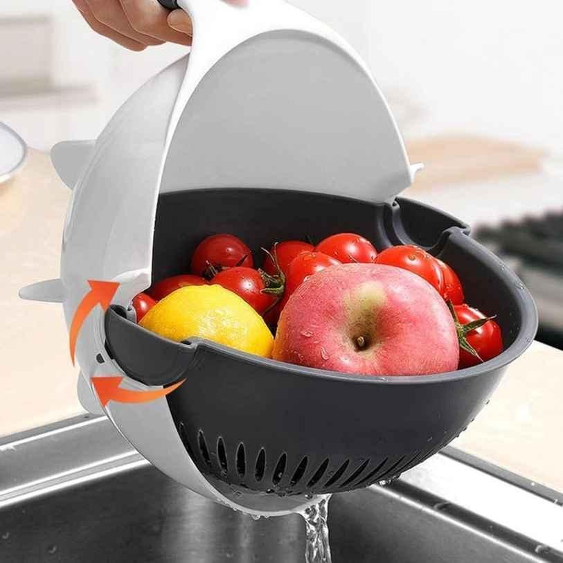 This professional-grade 7-in-1 Multifunction Magic Rotate Vegetable Cutter streamlines food preparation with its innovative rotating mechanism and multiple cutting attachments. The integrated drain basket offers substantial capacity for efficient processing of various vegetables. Engineered with precision blades and ergonomic design, it significantly reduces prep time while ensuring consistent results. The large capacity accommodates meal preparation for families or batch cooking, making it an indispensable