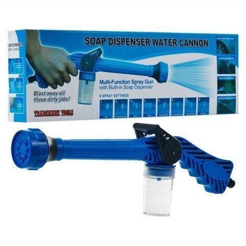Spray Gun- 8 in 1 Turbo Spray Gun For Gardening, Car & Home Cleaning

Transform your cleaning routine with the 8-in-1 Turbo Spray Gun, engineered for versatile performance across gardening, automotive care, and household cleaning tasks. Its adjustable pressure settings and multiple spray patterns deliver precise water distribution for optimal efficiency. The ergonomic grip reduces hand fatigue during extended use, while the durable construction ensures long-lasting reliability in various environmental condi